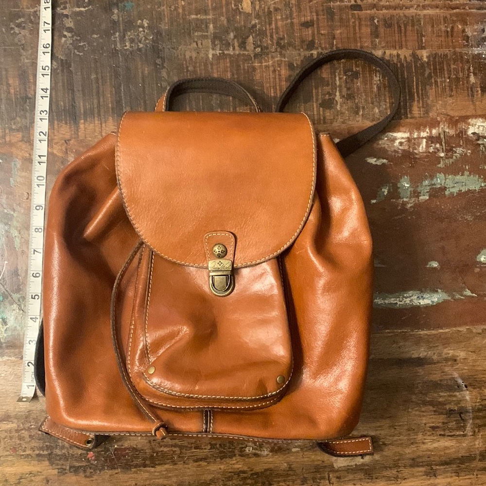 Patricia Nash Leather Backpack